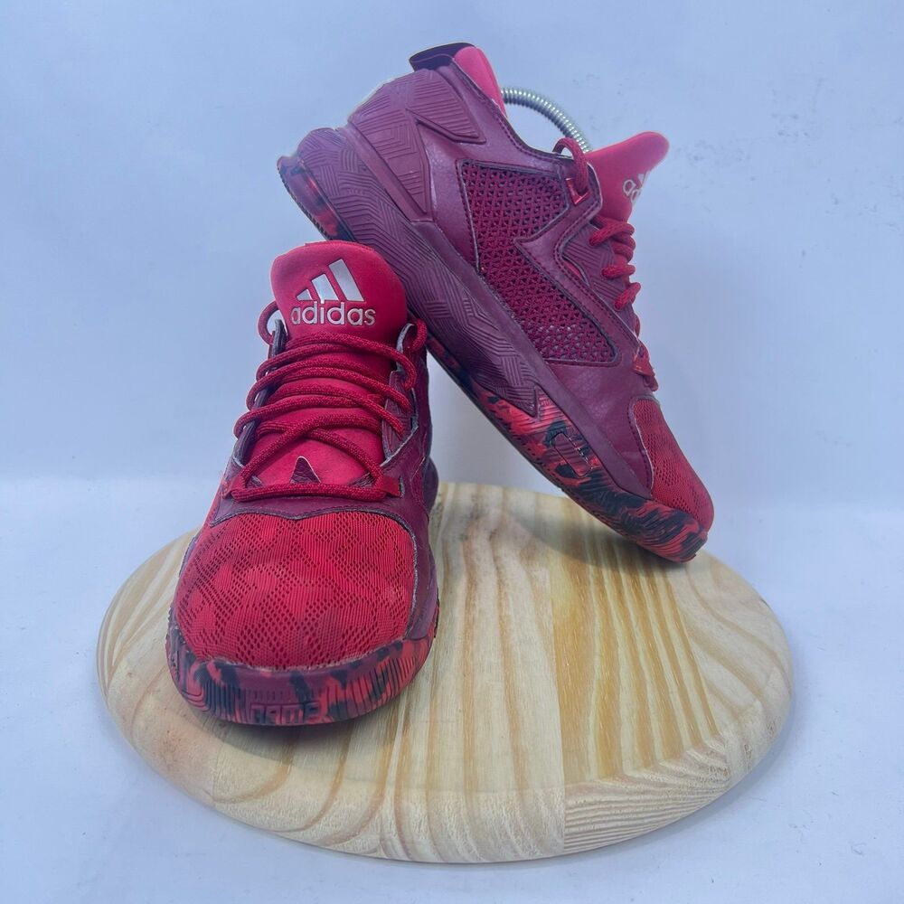 D Lillard 2 'Scarlet Red' | Size 6.5 Men's or 8 Women's